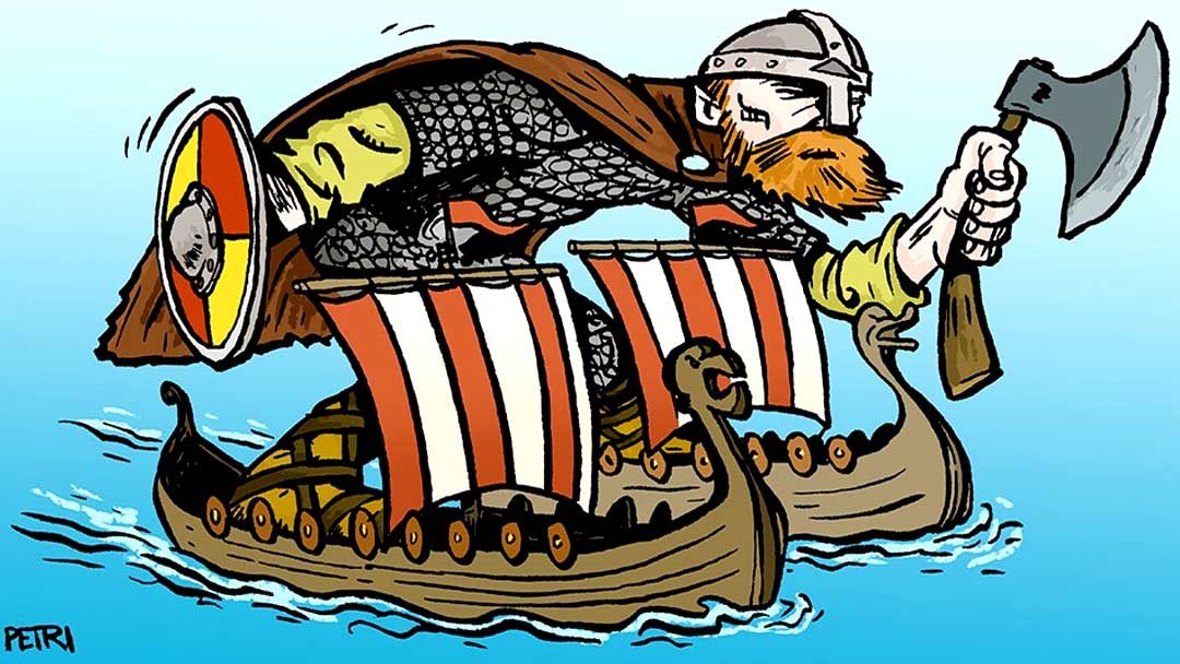 Vikingen var kæmpestor, sejlede i langskib hele tiden og blev aldrig syg